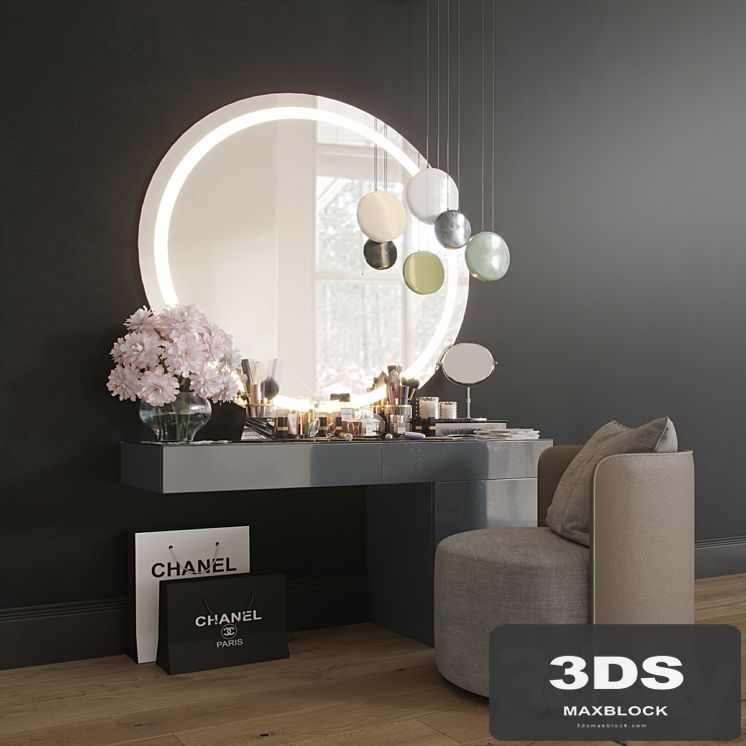 MakeUP Dressing Table Decorative Set Set_02