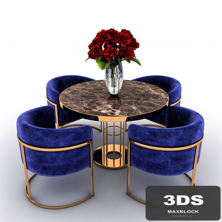 Table and chairs