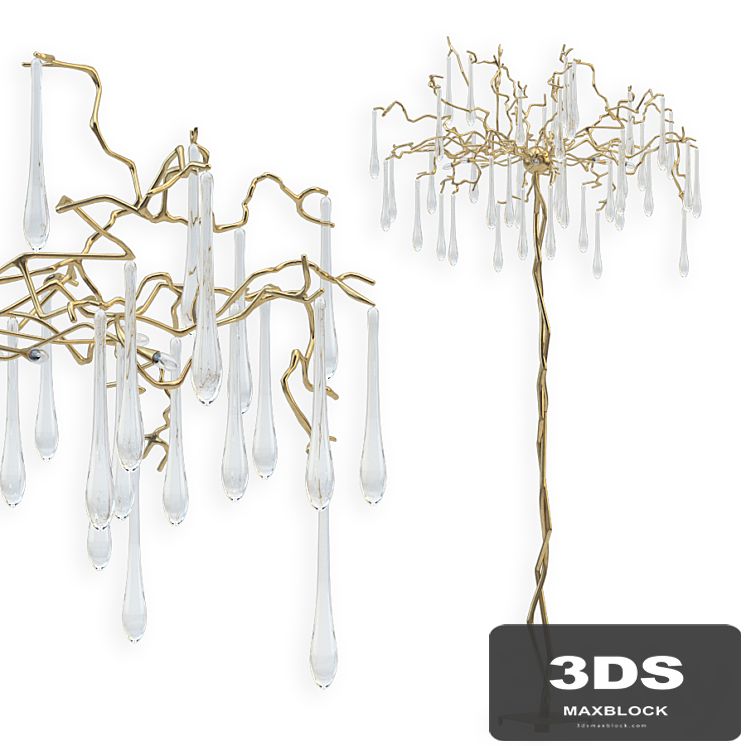 Aqua Floor Lamp by Serip Lighting