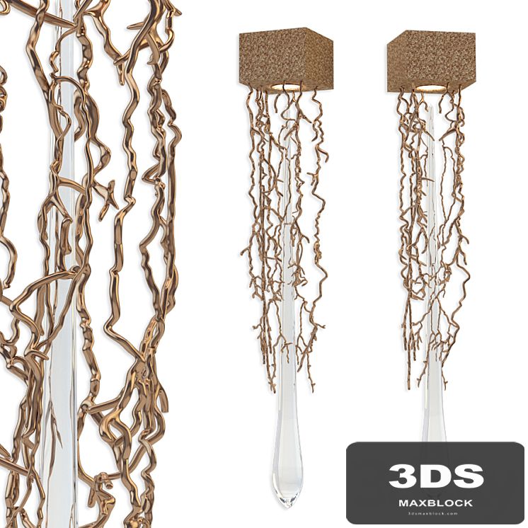Liquid Wall lamp Serip