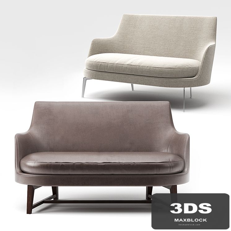 Flexform Guscio Sofa