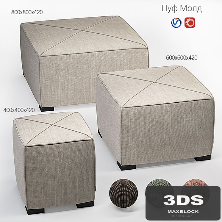 Dantone Poof Mold