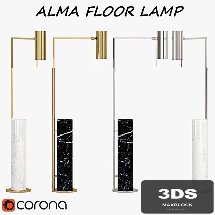 alma floor lamp