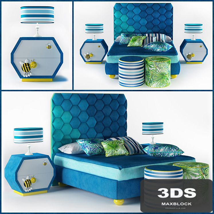 Children's bed Altamoda HONEY