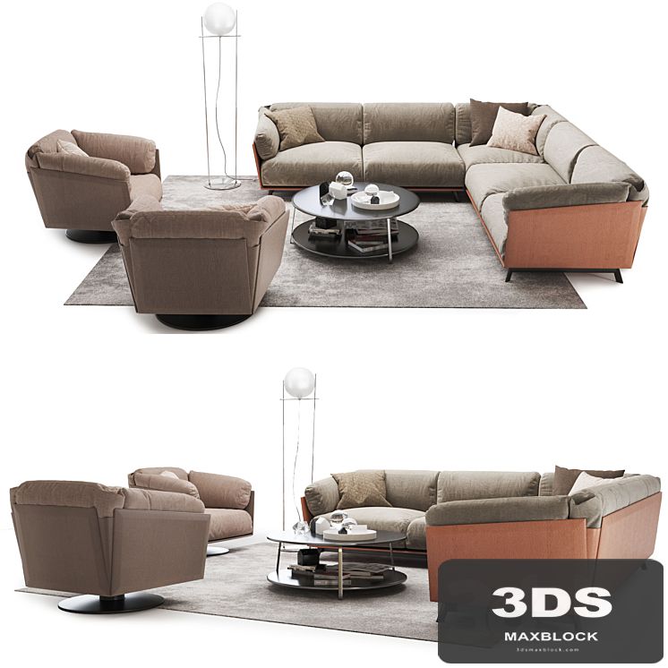 Corner sofa Ditre Italia Kailua