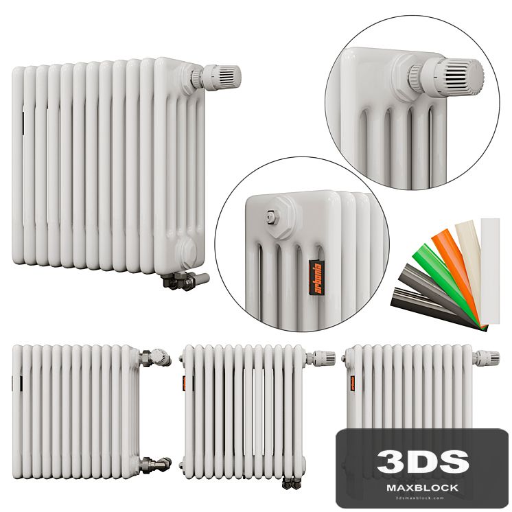 Arbonia Radiators set (five-pipe)