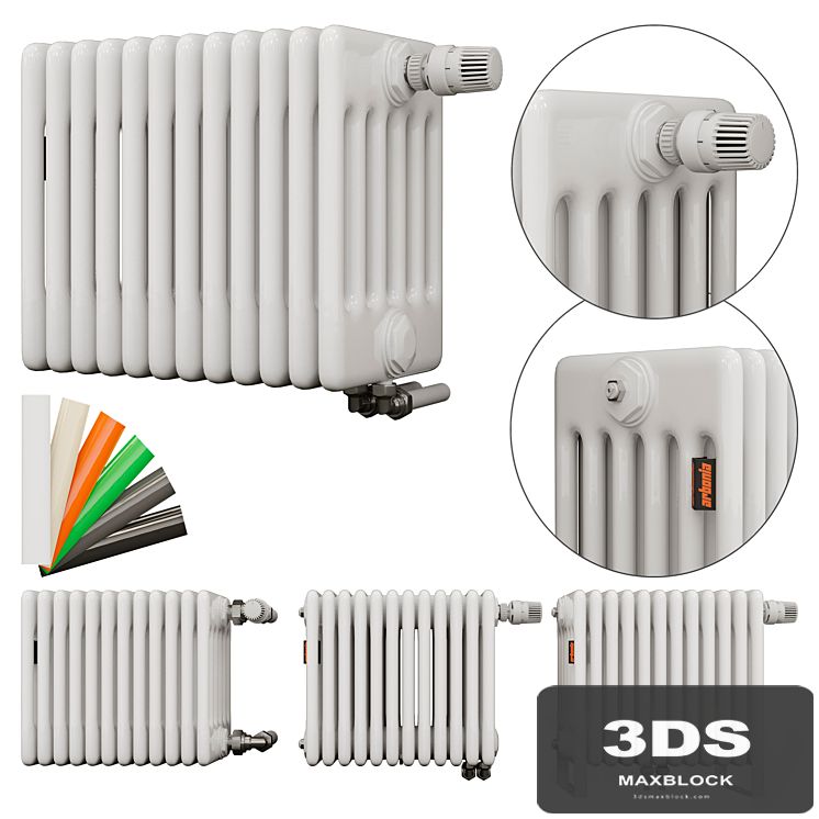 Arbonia Radiators set (six-pipe)