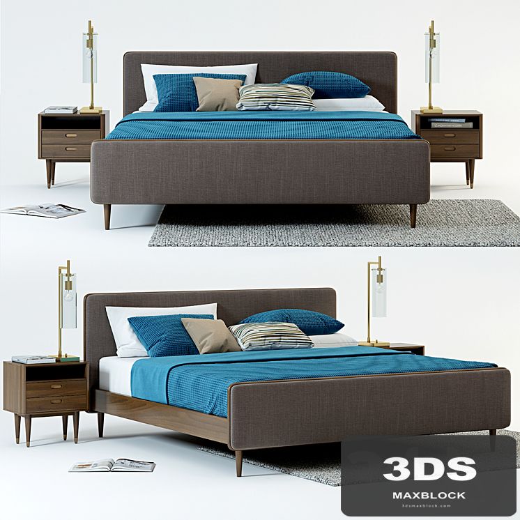 Scandinavian Designs Holfred Bed