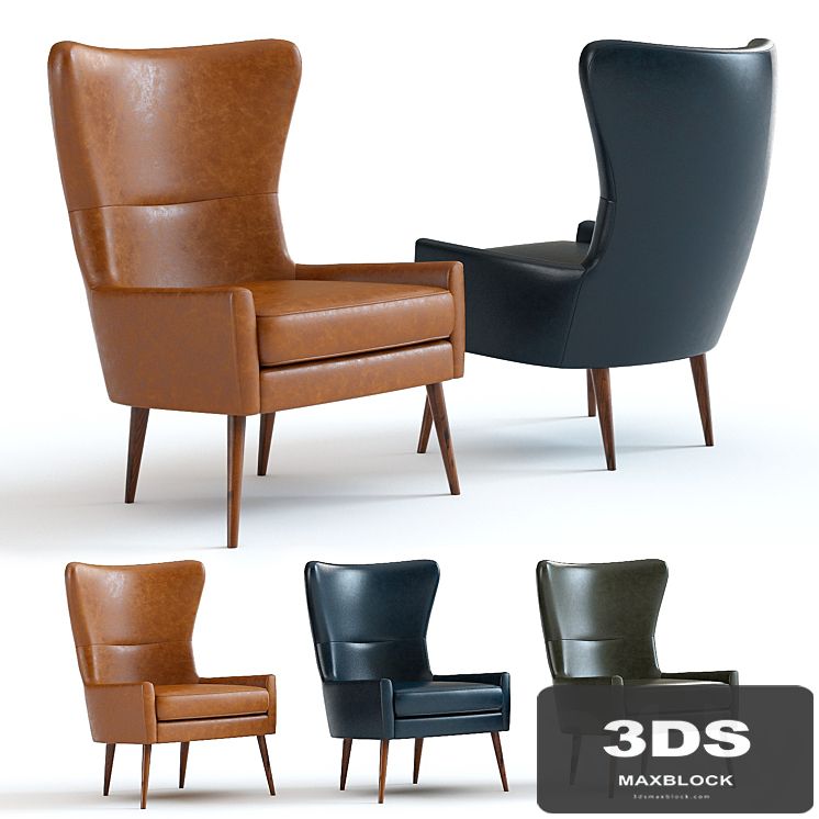 West Elm Erik Wing Chair