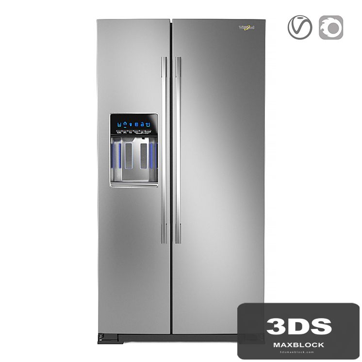 Side-by-Side Refrigerator Whirlpool WRSA88FIHZ