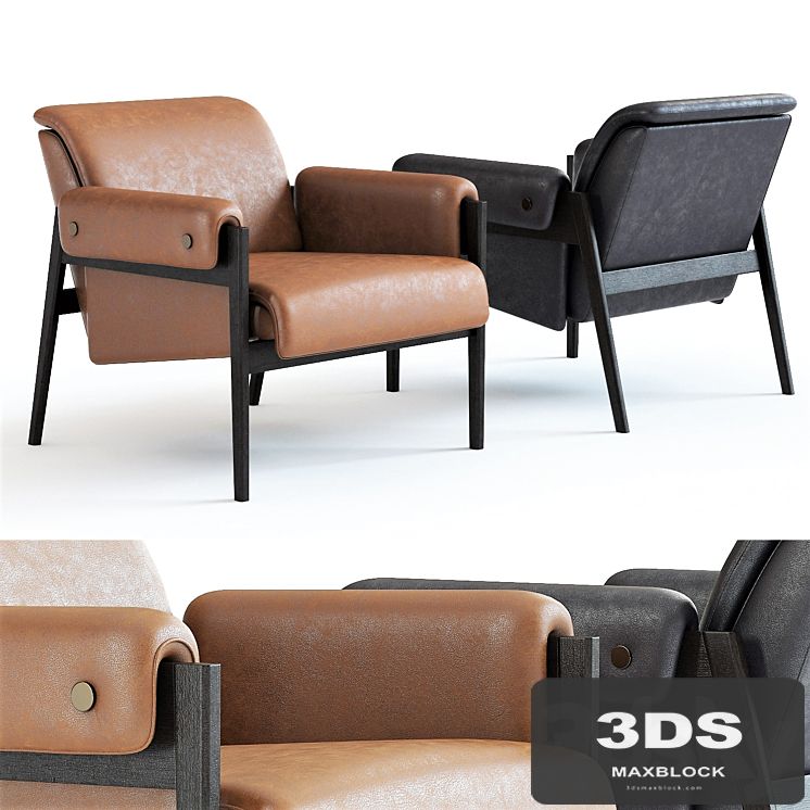 West Elm Stanton Leather Chair