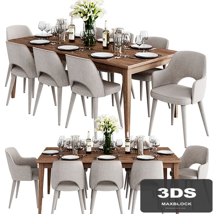 Coco Republic Dinning Set