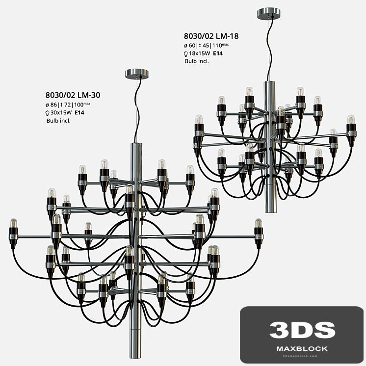 Chandelier Divinare Molto
