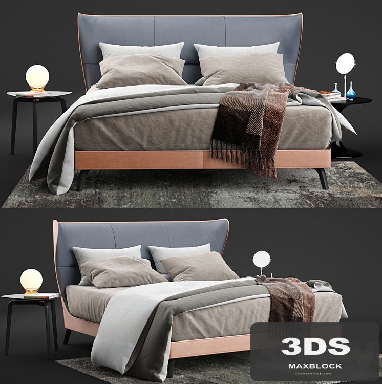 Poltrona Frau Mamy Blue Bed