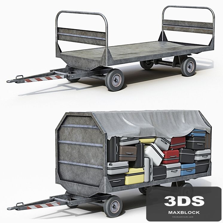 Luggage trolley