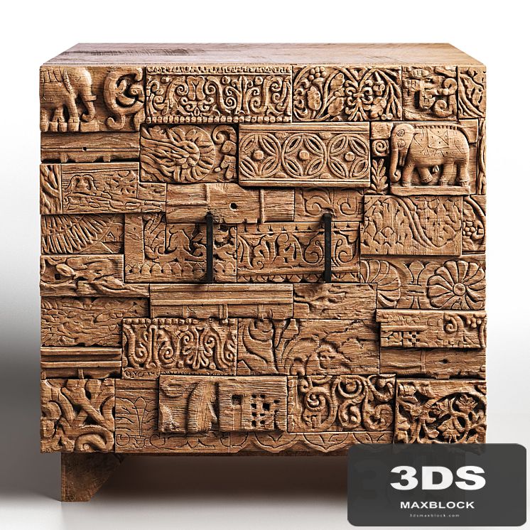 Kommode Shanti Surprise Puzzle Nature