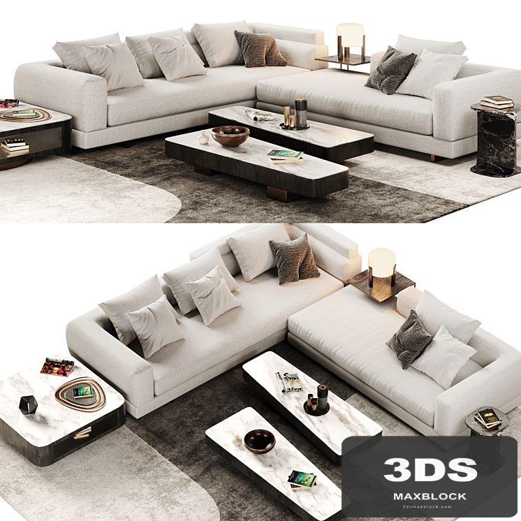 Minotti Alexander Sofa Opcion A