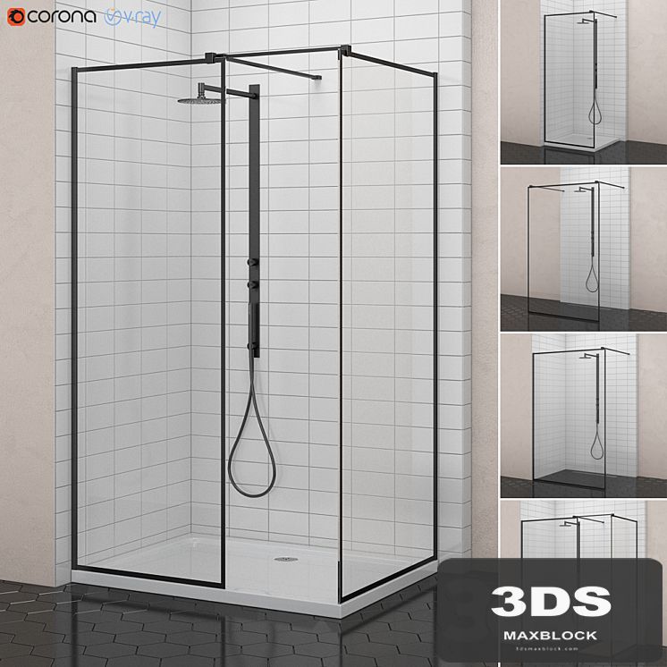Radaway Showers | Modo New Black Frame