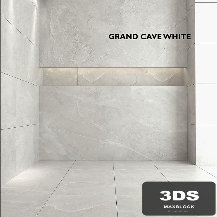 Tubadzin Monolith Grand Cave White