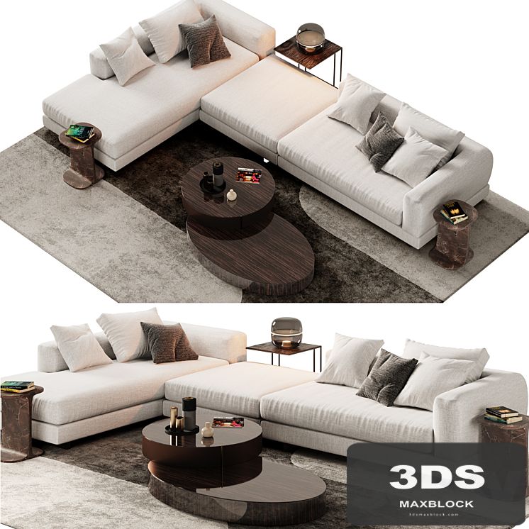 Minotti Alexander Sofa Opcion B