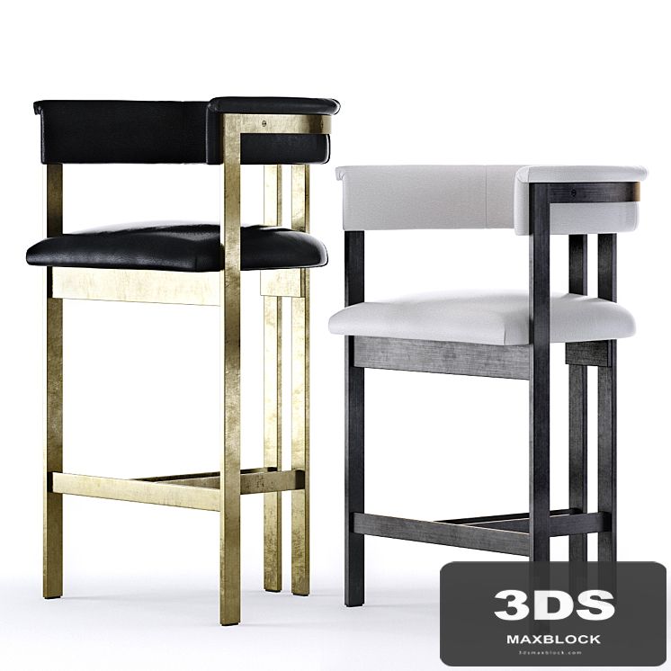 Kelly Wearstler Elliot Bar and Counter Stools