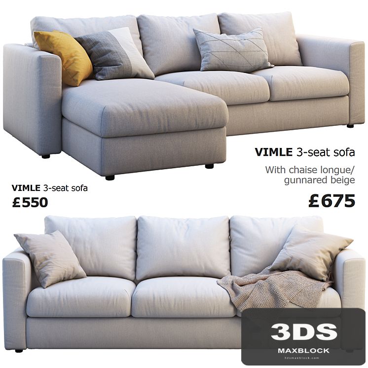 Ikea Vimle (2 options)
