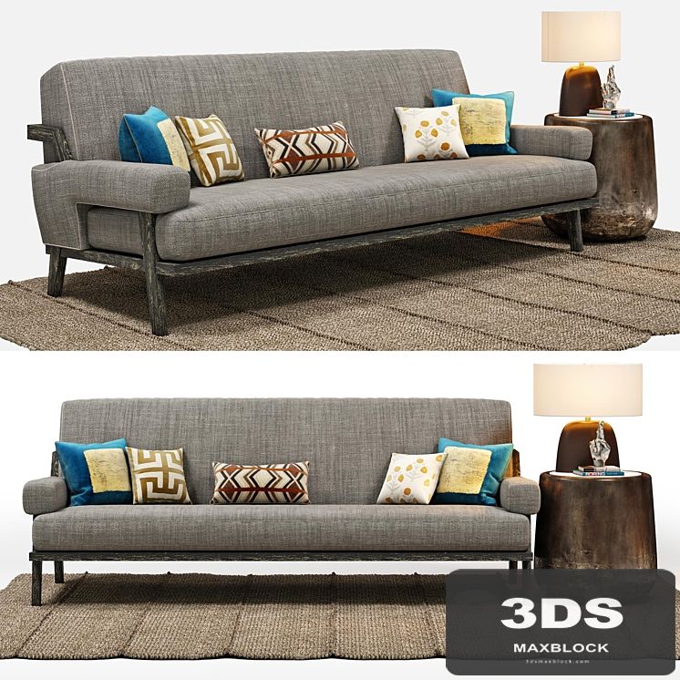 Kimberly Denman Cigar Sofa
