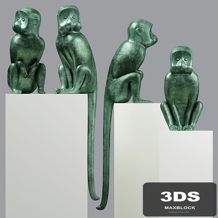 Singes II Lalanne Monkeys