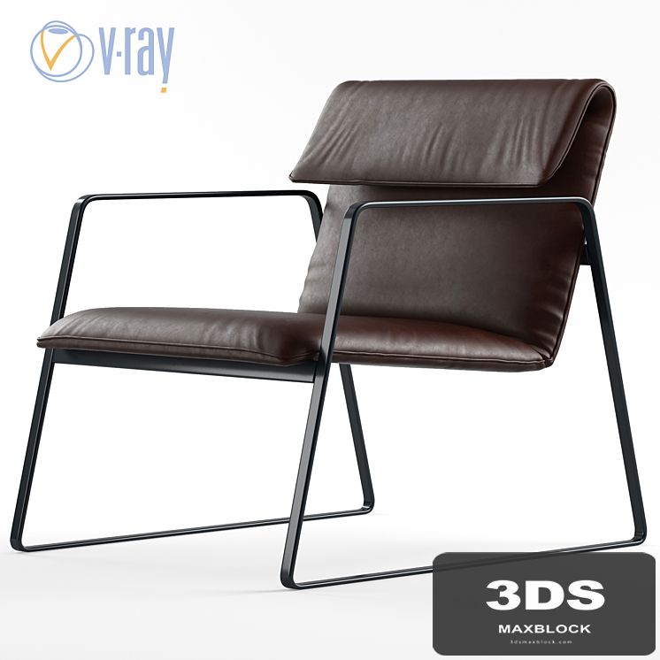 Chateau d 'Ax. Eastway armchair. 3 Colors.