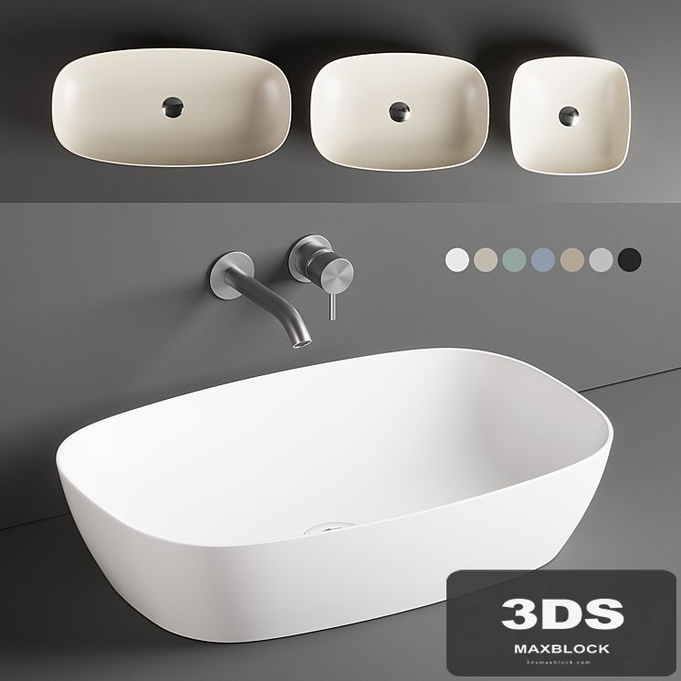 Catalano colori washbasins