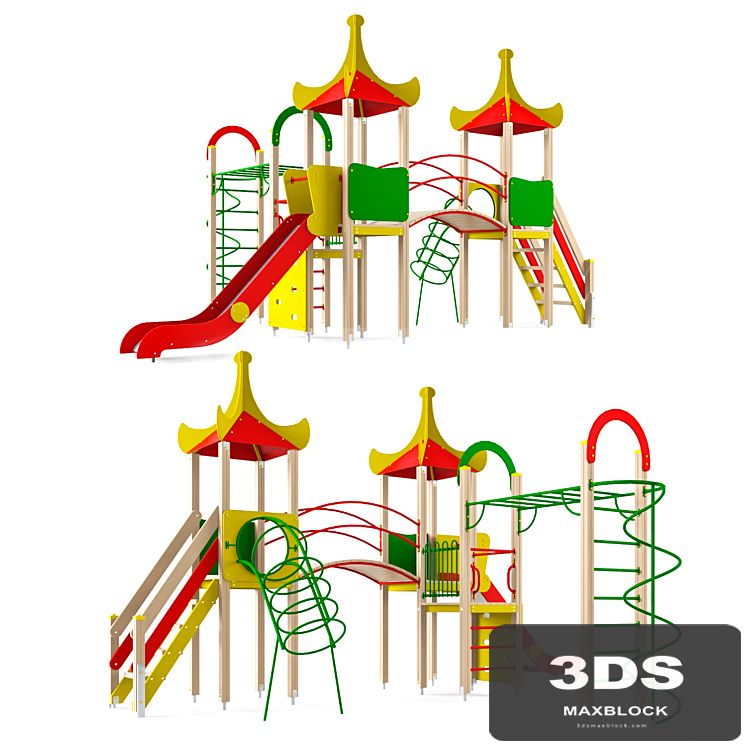 Children's game complex 24