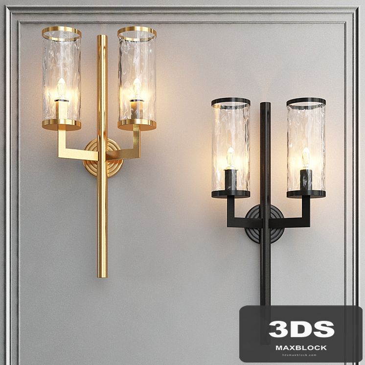 Liaison double arm sconce