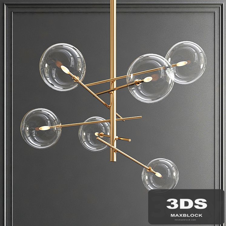 Bolle Hanging Lamp Gallotti & Radice