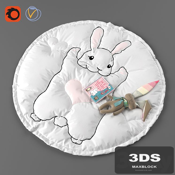 Children's rug "Bunny"