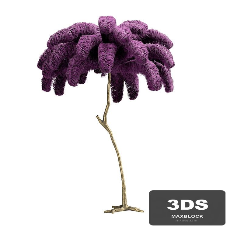 Feather Lamp A MODERN GRAND TOUR