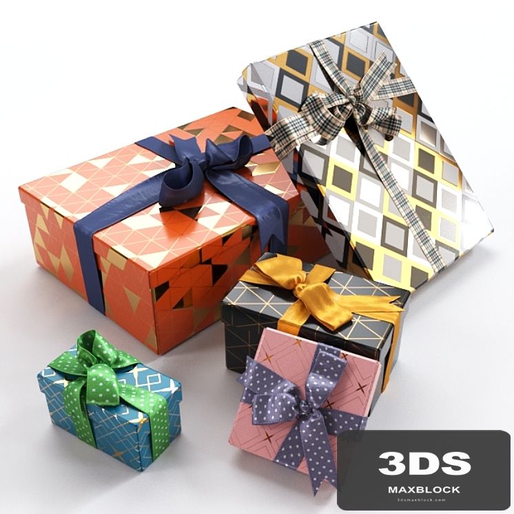Gift boxes with bows part 4