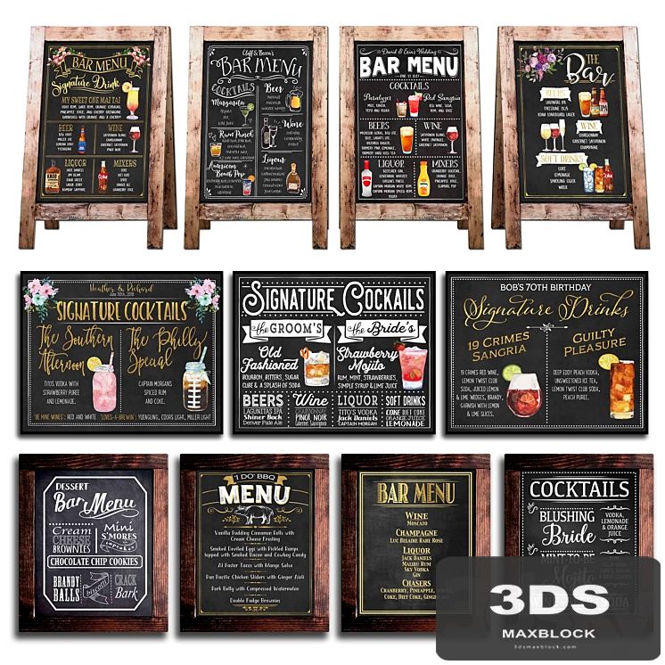 Chalkboard for cafe 2