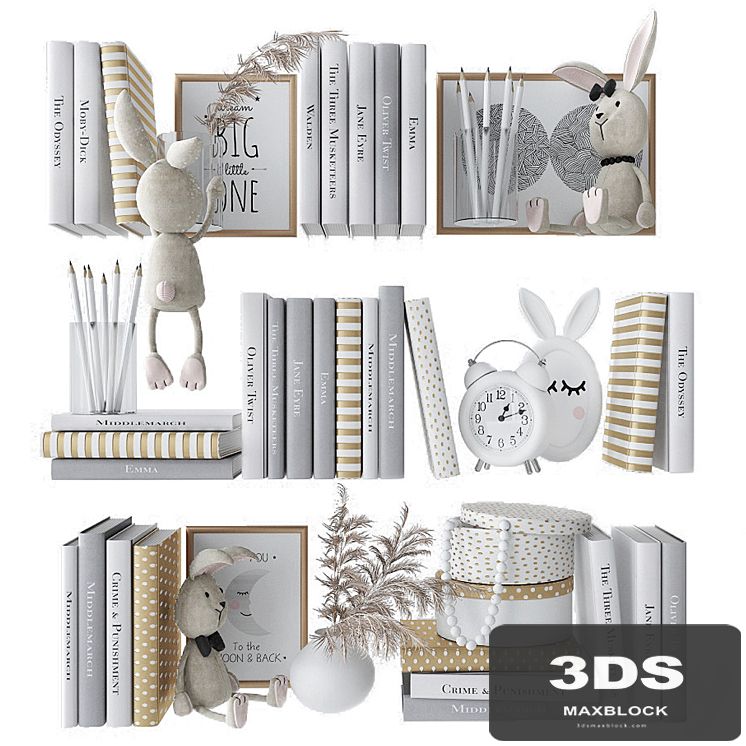 Decorative set in the nursery 1