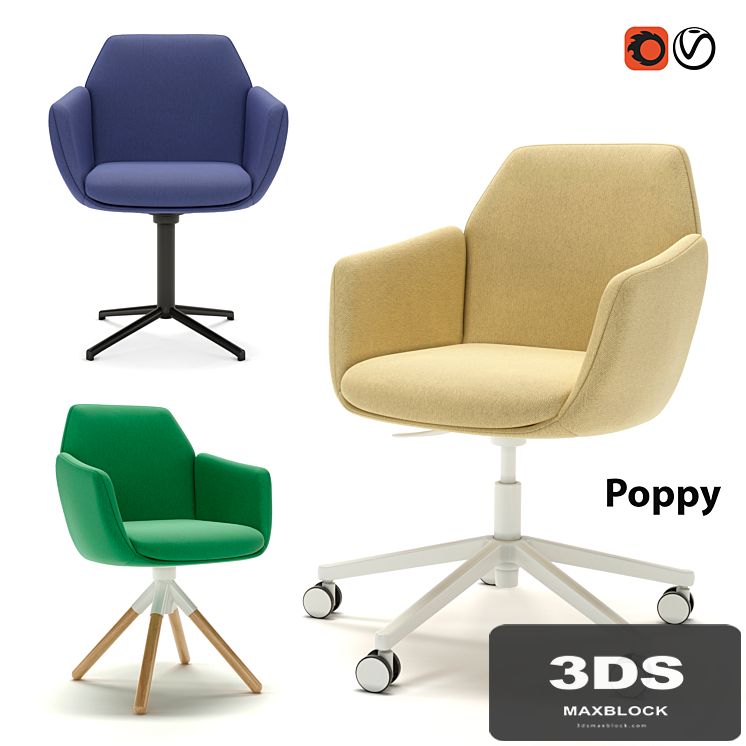 Office chair Haworth Poppy