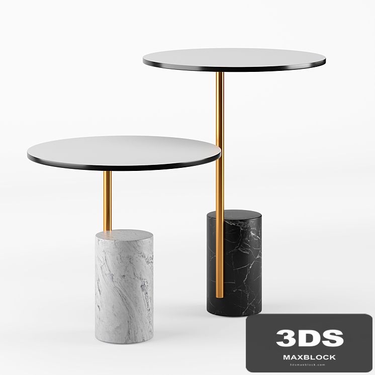 XAXA Carrara marble coffee table