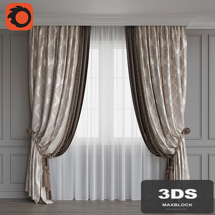 Portiere classic 2 beige