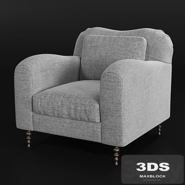 Hillcrest Lounge Chair by Kelly Wearstler