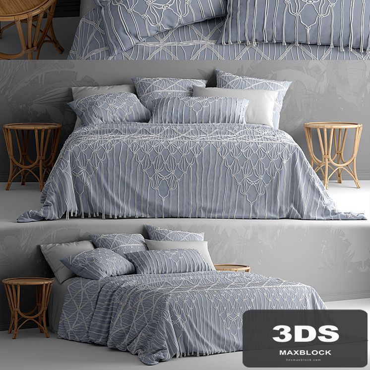 Bed with bedding adairs australia