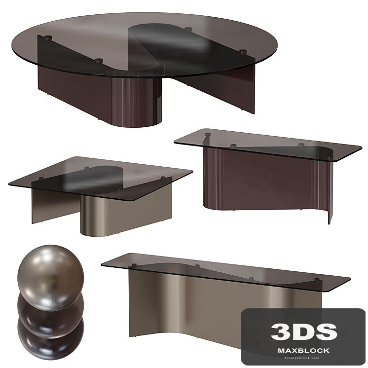 Minotti / Bender Tables Set 1