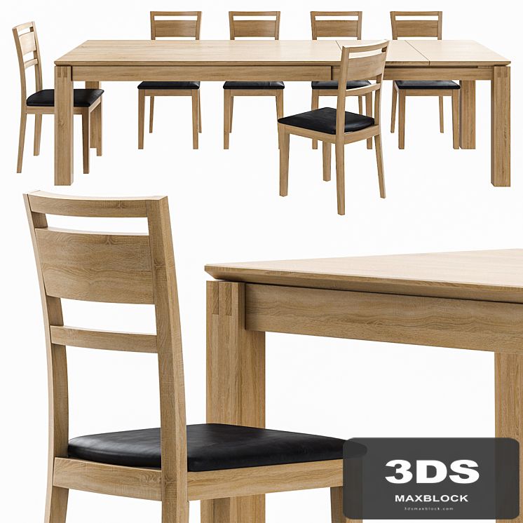 Spinvalis Florenz Table and Helsinki Chair