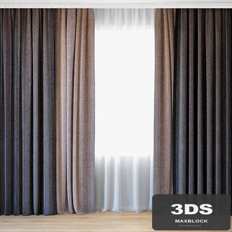 Curtains 40 | Curtains with tulle