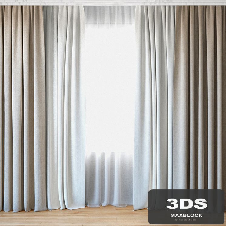 Curtains 46 | Curtains with tulle
