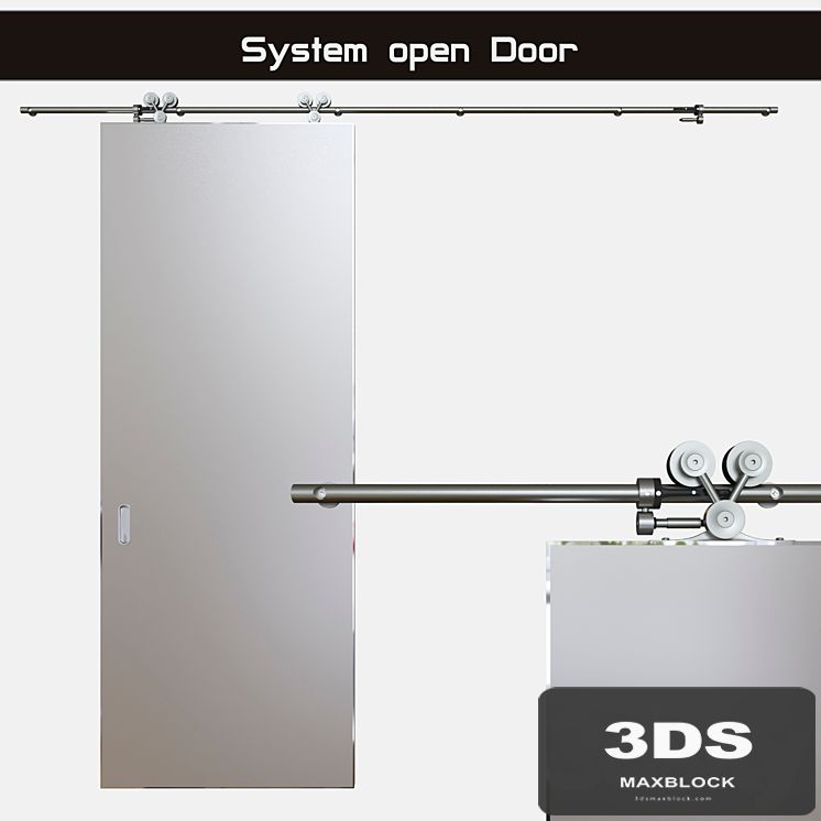 Door opening system "Exterus" (sliding system)