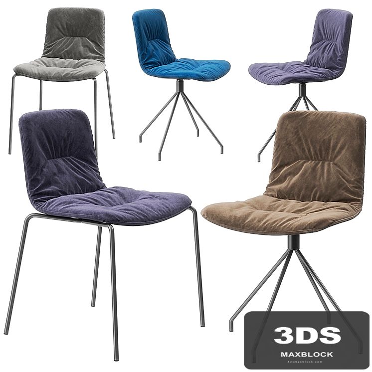 Klip chairs by viccarbe