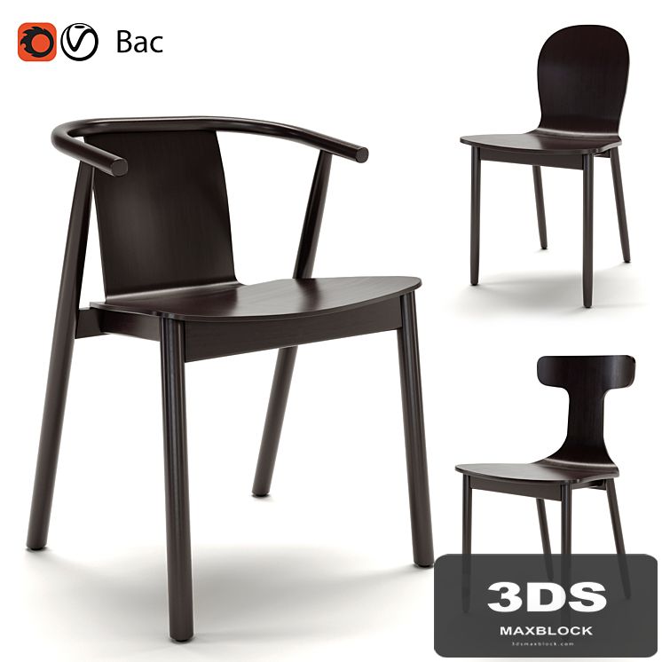 Cappellini chair Newood series